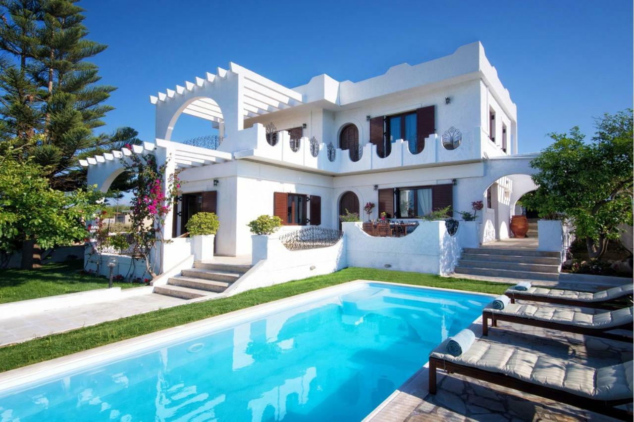Luxury Villa Rosita W Heated Pool - Nature And Relax Epano Vathia Luaran gambar