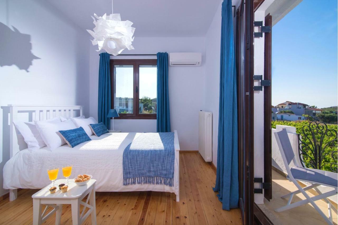 Luxury Villa Rosita W Heated Pool - Nature And Relax Epano Vathia Luaran gambar